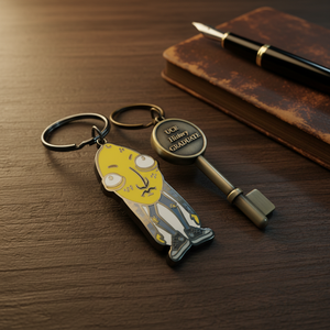 LGC Custom Logo Keychains: Personalized Text And Name Keyrings <strong>Promotional</strong> Business Gifts <strong>for</strong> Corporate Giveaways - Product Image 3