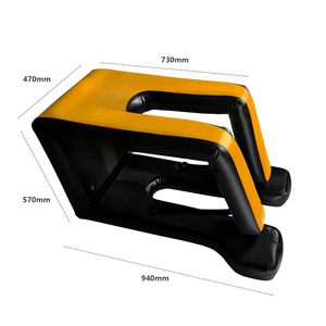 2025 New Inflatable PVC Hydrofoil Waterplay <b>Surfing</b> Tool Accessory Dock Start Water Sports Pumping Foil DP01 2025 New Inf - Product Image 2