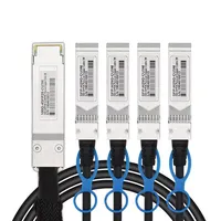 QSFP-4SFP25G-CU1M Baru Kompatibel 1M 100G QSFP28 Ke 4X25G Kabel SFP28 DAC