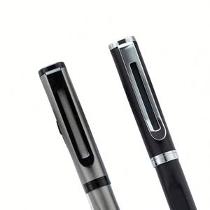 High Quality Custom Logo Black Metal Ballpoint <b>Pens</b> for Wholesale Promotional School and Office Writing Gift with New Design - Product Image 3