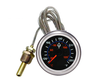 เกจวัดอุณหภูมิน้ำเอนกประสงค์ Wenle WTM154H1.8C ความแม่นยำสูง 52 มม. 050835 รุ่น Veethree - Product Image 1