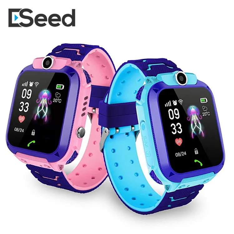 Q12 Kids Smartwatch Lbs Tracker Remote Monitor Sos Z5 Smart Horloge Anti-verloren Polsbandje Ondersteuning Sim-kaart Voor Kinderen baby