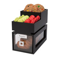 Support de présentation en acrylique, vitrine de boulangerie, présentoir à desserts en lucite, présentoir de comptoir, boîtes de boulangerie de comptoir