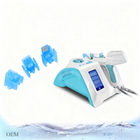 Appareil de beauté facial professionnel à haute pression sans aiguille, machine à vide d'eau domestique, machine de beauté faciale à pression négative