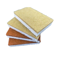 Éponges de nettoyage de cuisine en cellulose, cuivre et sisal, tampons à récurer non abrasifs pour la vaisselle