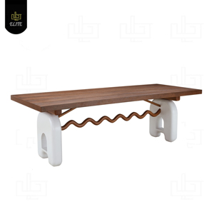 8 chỗ ngồi vườn bằng gỗ nửa mặt trăng đồ nội thất ngoài trời bên ngoài ghế gỗ tếch và sang trọng dài tếch bàn ăn đồ nội thất - Product Image 4