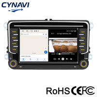 Autoradio VW Polo Golf Passat Skoda 2 DIN 7 pouces Quad Octa-Core Android avec GPS intégré CarPlay Écran partagé