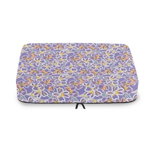 Accessoires de voyage, impression personnalisée, fleurs de lavande hawaïennes, organisateurs de bagages extensibles à fermeture éclair, cubes de rangement pour femmes - Product Image 4