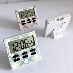 Nouvelle conception Minuteur de cuisine numérique magnétique à écran LCD, Réveil électronique, Rappel d'heure 24 heures, Chronomètre d'étude, OEM - Product Image 4