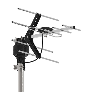 Portable Digital HD <b>TV</b> Antenna 360 Degree Rotating Long Range Outdoor <b>TV</b> <b>Remote</b> <b>Control</b> Aerial Plastic Material Jack Connector - Product Image 1