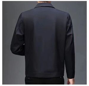 Đàn ông trung niên Top CHA quần áo cho mùa xuân và mùa thu nam Áo khoác khô nhanh nam áo khoác nhẹ nam Áo khoác cưới - Product Image 2