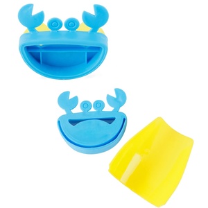 Lavage à la main réglable pour enfant, Guide d'évier, prolongateur <span class=keywords><strong>de</strong></span> <span class=keywords><strong>robinet</strong></span>, salle <span class=keywords><strong>de</strong></span> bains, en forme <span class=keywords><strong>de</strong></span> crabe, - Product Image 5