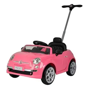 Fiat Ride-On per bambini spingere l'auto con musica elettrica a 4 ruote girello per bambini di 2-4 anni incoraggia il gioco e il divertimento - Product Image 5