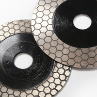 Disque de coupe diamanté super fin industriel, à structure en nid d'abeille, revêtu de Ti, pour carreaux de céramique et de porcelaine, meuleuse d'angle 125x22.23mm