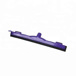 Hot Selling Floor Scraper Rubber Durable Household Floor Squeegee With Cloth Clip On Both Sides