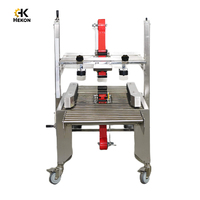Selladora de Cajas Semiautomática Eléctrica de Acero Inoxidable Goldtec, Máquina Selladora de Cinta Adhesiva para Cajas de Cartón