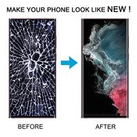 Pantalla LCD TFT con Digitalizador Táctil y Marco para Samsung Galaxy S22 Ultra SM-S908B, Repuestos para Reparación de Teléfonos Móviles