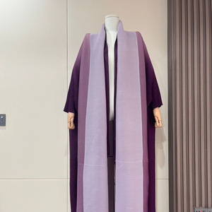 Sanxiaozhai Elegante <span class=keywords><strong>Mantella</strong></span> da <span class=keywords><strong>Donna</strong></span> in Poliestere con Sfumature di Colore, Plissettata, Nuova Collezione Primavera-Autunno, Molto Richiesta in Medio Oriente - Product Image 2