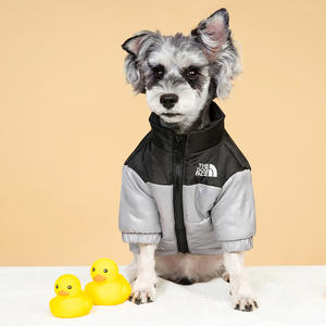 Jaket Anjing mode musim dingin hangat untuk anjing jaket anjing pakaian jaket hewan peliharaan tahan air - Product Image 2