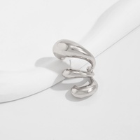 Boucles d'oreilles clous en métal irrégulières en forme de griffe pour femme, accessoires tendance, bijoux fantaisie pour femme, cadeau
