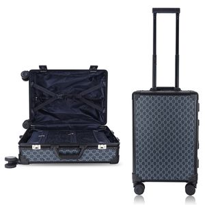 <span class=keywords><strong>Maleta</strong></span> con diseño de flores antiguas, marco de aluminio, equipaje Vintage PP, <span class=keywords><strong>maleta</strong></span> con ruedas, se acepta personalizar el tamaño y el color - Product Image 6