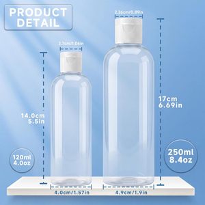 Botella de Plástico PET para Gel de Ducha, Envases de Cosméticos para el Cuidado de la Piel, Productos para el Cuidado del Cabello al por Mayor, Productos de Baño, Loción de Belleza - Product Image 2