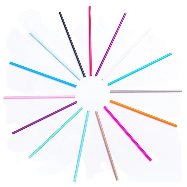 Wholesale Eco-friendly Biodegradable Disposable Food-grade Straight Paper Straws