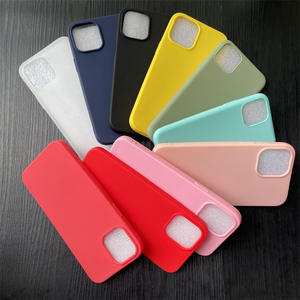 Funda de teléfono clásica de TPU suave en colores pastel para iPhone 6 7 XS XR 11 12 13 14 15 16 17 Pro Max, funda de teléfono con logotipo personalizado - Product Image 2