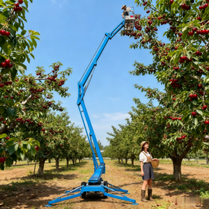 Plataforma de trabajo aéreo elevadora de hombre articulada remolcable de 10 ~ 20M - Product Image 5