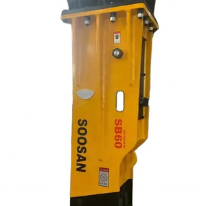 Martillo hidráulico SOOSAN modelo SB60 tipo caja silencio para excavadoras con 15-18 toneladas, retroexcavadoras - Product Image 1