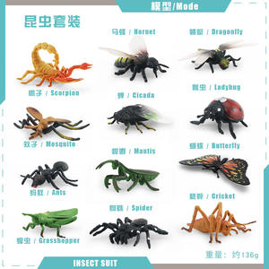 Petit ensemble de jeu de <span class=keywords><strong>Camping</strong></span> jouets Pvc insecte jouet ensemble jeu de plein air <span class=keywords><strong>Camping</strong></span> trouver insecte - Product Image 4