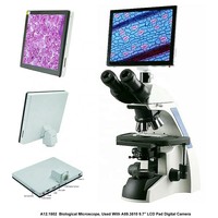 Microscopio Biológico y Metalúrgico Binocular de Alta Definición CAICHI con Cabezal de Visualización Giratorio de 360° para Investigación de Laboratorio