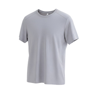 Athletic Wear Multicolor T <b>Shirt</b> <b>Men</b> Round Neck Workout T <b>Shirt</b> Quick Dry Mesh Gym Sport <b>Shirt</b> - Product Image 1