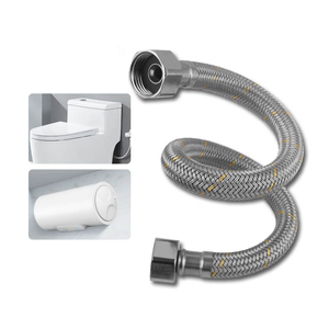 Nouveau produit femelle fileté en acier inoxydable tressé <span class=keywords><strong>tuyau</strong></span> flexible salle de bain <span class=keywords><strong>cuisine</strong></span> <span class=keywords><strong>robinet</strong></span> connecteur <span class=keywords><strong>tuyau</strong></span> <span class=keywords><strong>d</strong></span>'alimentation - Product Image 2