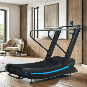 Cinta de correr curva manual sin motor para uso comercial y doméstico, modelo 820 Curved, del fabricante FITNESS - Product Image 4