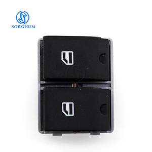 Sorghum 6Q0959858 <span class=keywords><strong>Interruptor</strong></span> de botón de ventana eléctrica doble delantero derecho compatible con Seat Ibiza Cordoba VW <span class=keywords><strong>Polo</strong></span> - Product Image 4