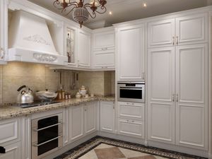 KUKU 2025 สามารถปรับแต่งตู้ครัวไม้เนื้อแข็งที่ทันสมัยและทนทานได้ - Product Image 4