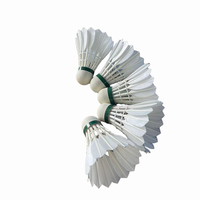 Volants de badminton professionnels n°1 en plumes d'oie de haute qualité, adaptés aux compétitions et à l'entraînement. Vente en gros d'usine. OEM