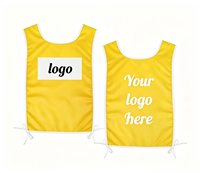Chaleco Publicitario sin Mangas con Impresión de Logotipo Personalizado, Doble Cara, Poliéster, para Eventos, Promoción, Uniforme de Personal