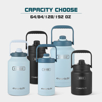 Bouteille isotherme en acier inoxydable à double paroi pour bière, grande capacité, personnalisable avec logo, idéale pour l'extérieur – Meilleure vente