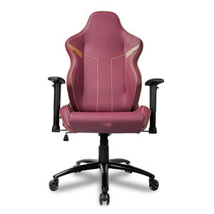 Cadeira Gamer Pichau Omega-Serie Rote Gaming-Stühle Höhen verstellbare Neigung verriegelung Bester Videospiel stuhl mit Metalls tahl basis - Product Image 3