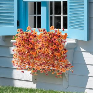 Décoration murale Jinhe Crafts : Guirlande artificielle d'eucalyptus style automne pour la maison - Product Image 4