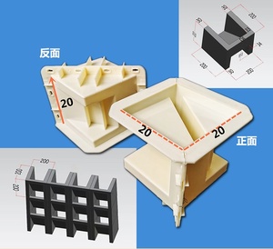 Double Side PP Plastic Mold Window Pane Concrete Decorative <strong>Breeze</strong> <strong>Block</strong> - Product Image 3
