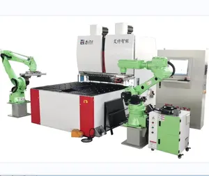 Chinese Prijs Elektrisch Servo Paneelcentrum Met Robot Buiger Automatische Plaat Buigmachine Paneelbuiger