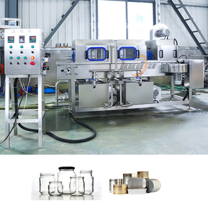 Máquina de Lavado Continuo de Latas de Refresco de 100-1500 Piezas/H, Máquina de Esterilización de Latas de Alimentos, Máquina de Lavado de Frascos de Vidrio - Product Image 5