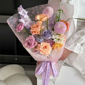 Nhà Máy Tùy Chỉnh Không Thấm Nước Hoa Bó Hoa Giấy Gói Florist Nguồn Cung Cấp Bao Bì Giấy Cho Đám Cưới Bó Hoa Quà Tặng - Product Image 6