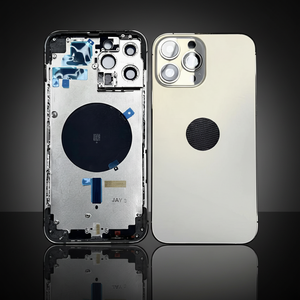 Funda de Vidrio con Diseño Plegable para <span class=keywords><strong>iPhone</strong></span> 13 Pro Max, <span class=keywords><strong>Carcasa</strong></span> Trasera para Teléfono Móvil - Product Image 1