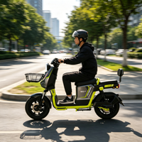Vélo électrique à deux roues pour adultes, vente en gros d'usine, trottinette électrique haute vitesse pour les trajets urbains, siège confortable
