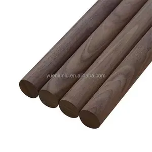 Manufacturer Wholesale Beech Hardwood Stick Furniture Accessories Round Wood Solid Decoration Souvenir Modern Wood Craft Support