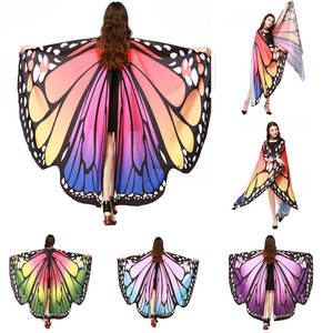 Cape à ailes de papillon pour femmes, bandeau, cape de fée adulte, cape de <span class=keywords><strong>lutin</strong></span>, costume de déguisement, Ecoparty - Product Image 1